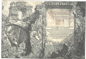 Piranesi, Antichità Romane