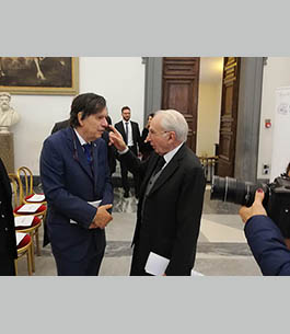 Giorgio Parisi e Giuliano Amato